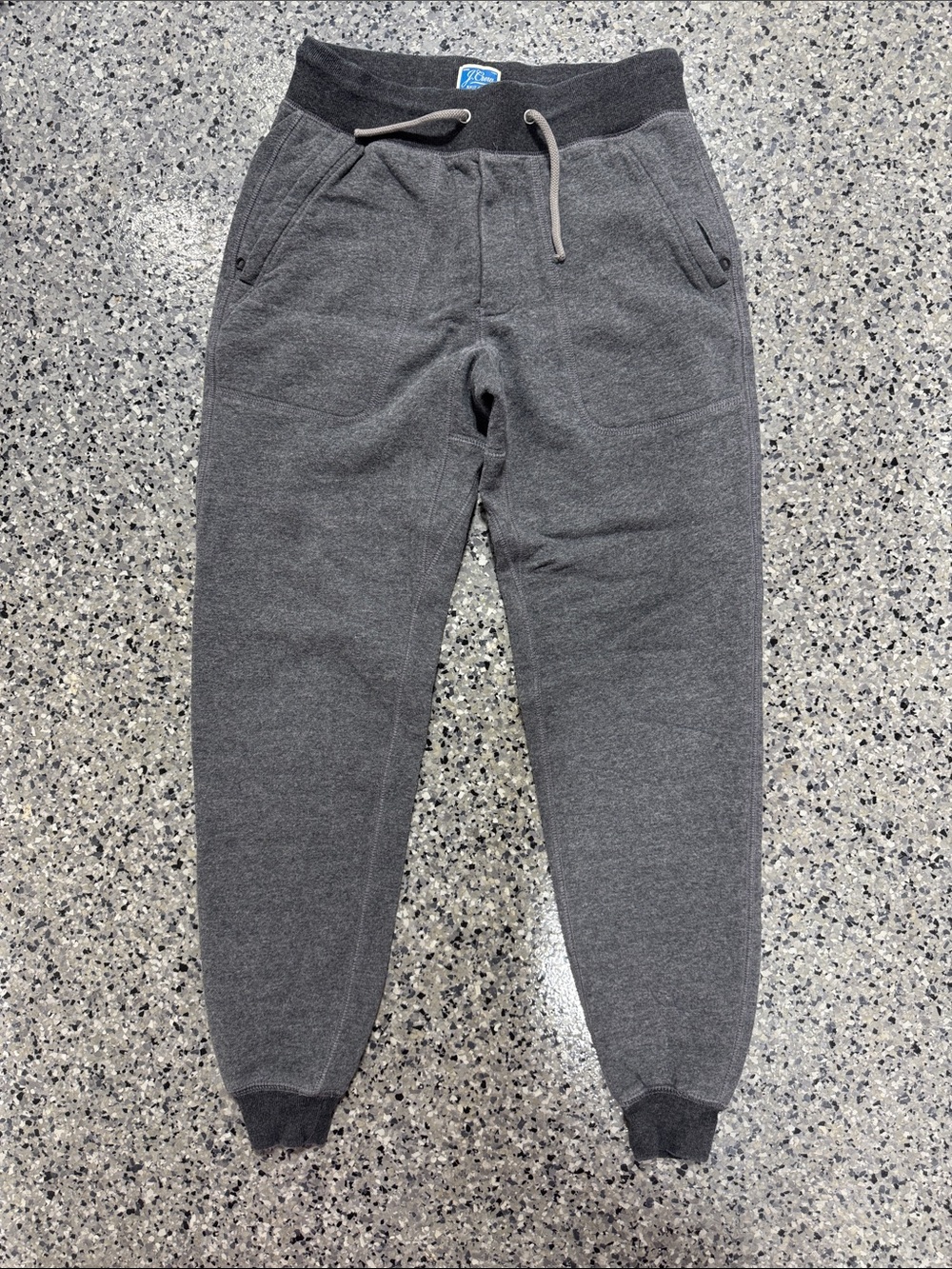 J. Crew Men's Charcoal Gray Sweatpants Joggers
